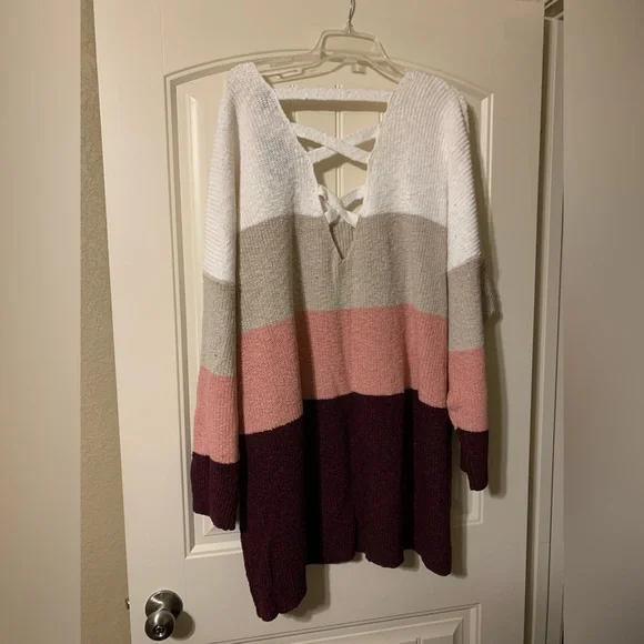 Torrid Criss Cross Back Sweater - Picture 9 of 13